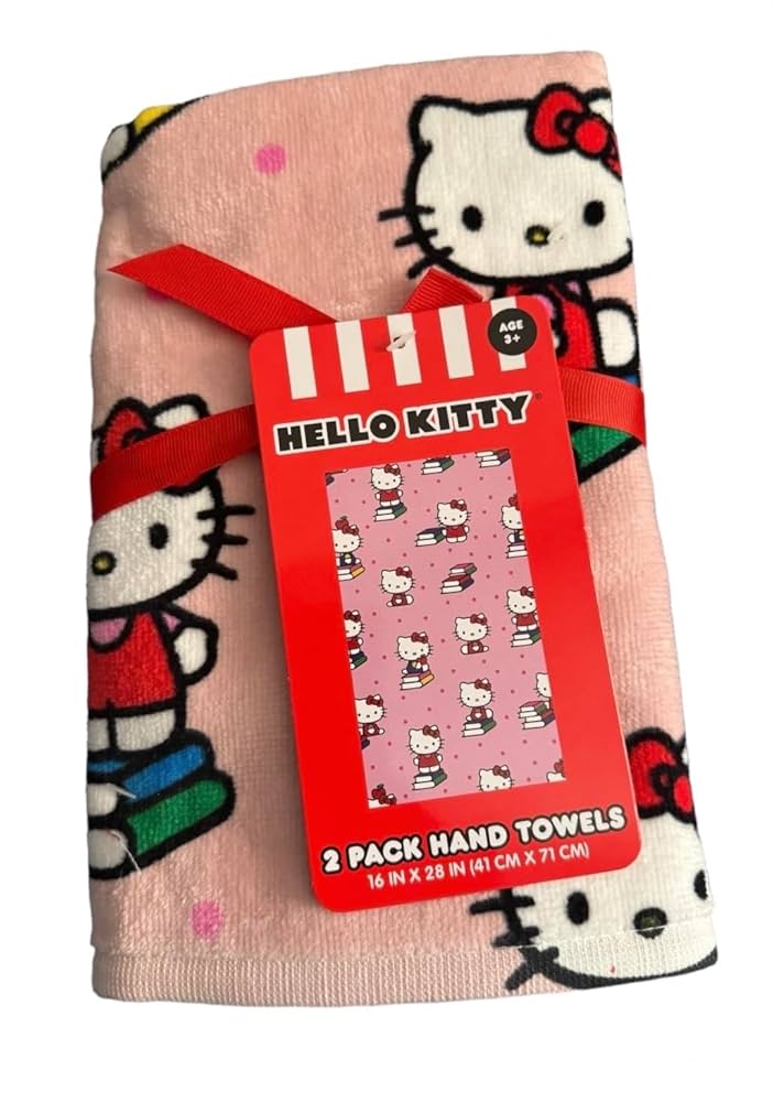 ROBO KITTY ハンドタオル Amazon.com: Jay Franco & Sons, Inc. Hello Kitty Hand Towels